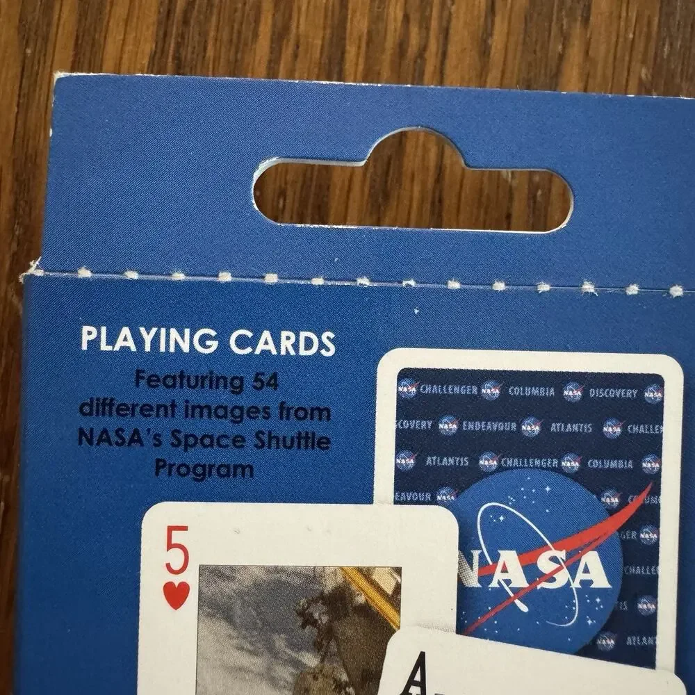 NASA Space Shuttle Exploration Playing Cards‎ 54 Images New Sealed Italy 2008